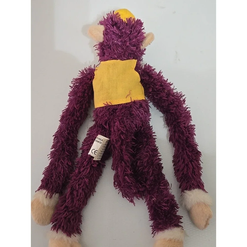 Vtg Los Angeles Lakers Plush Monkey 2002 NBA Champions Rare Mascot Three-Peat 11